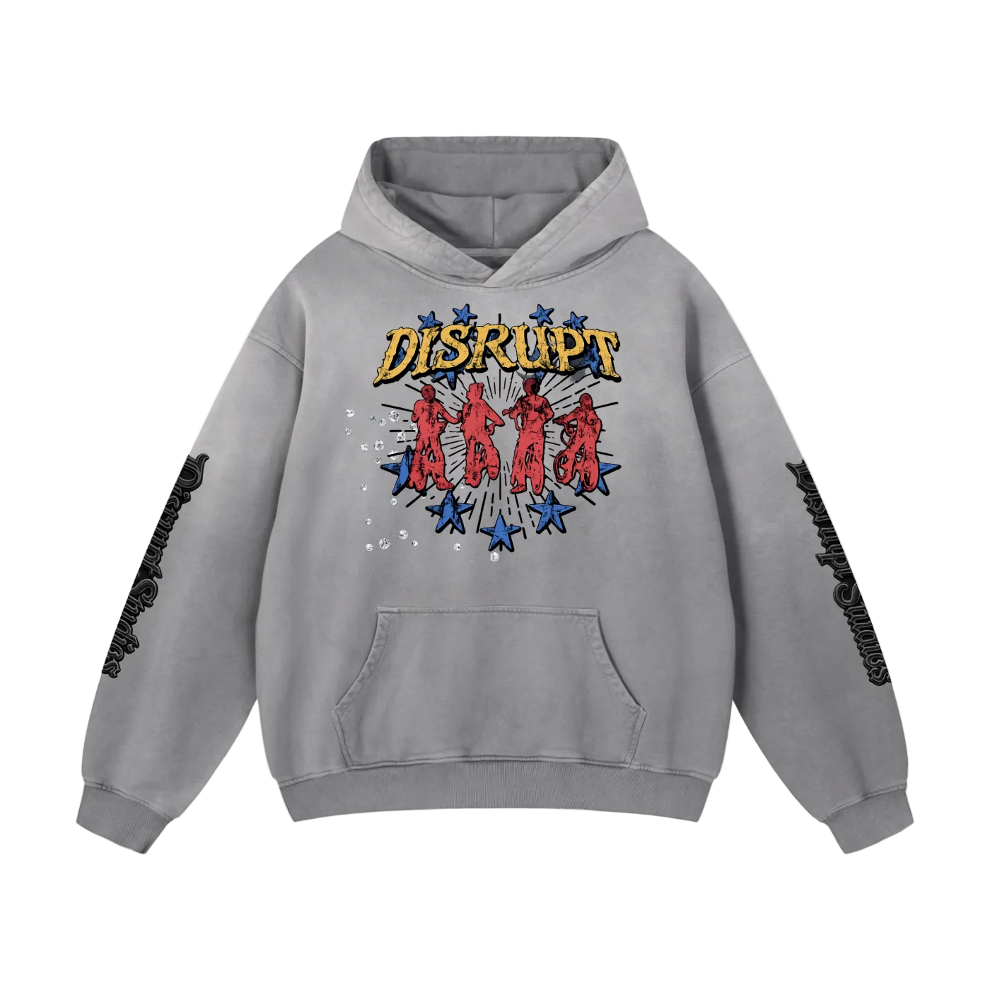 DISRUPT Oversized Graphic Hoodie