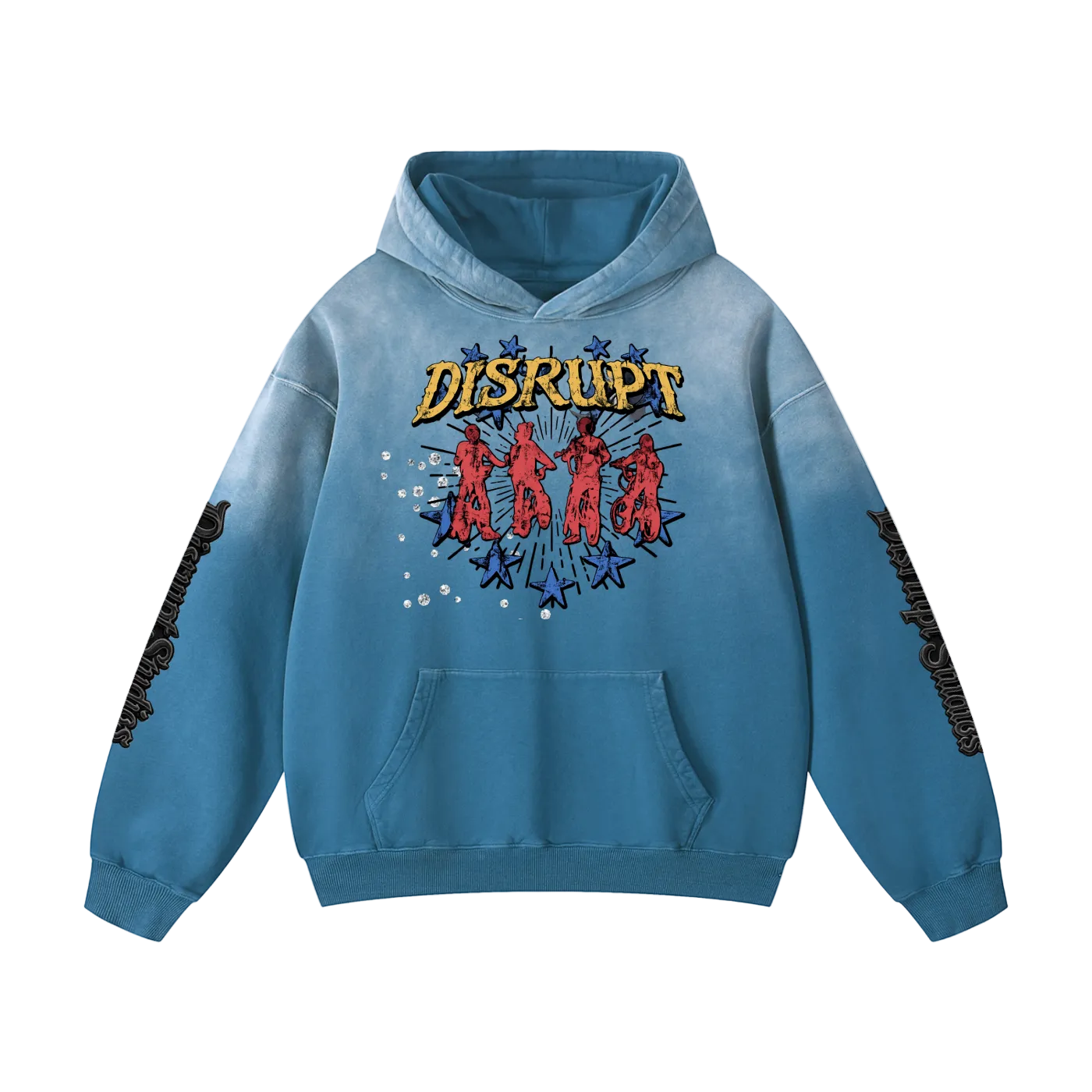 DISRUPT Oversized Graphic Hoodie
