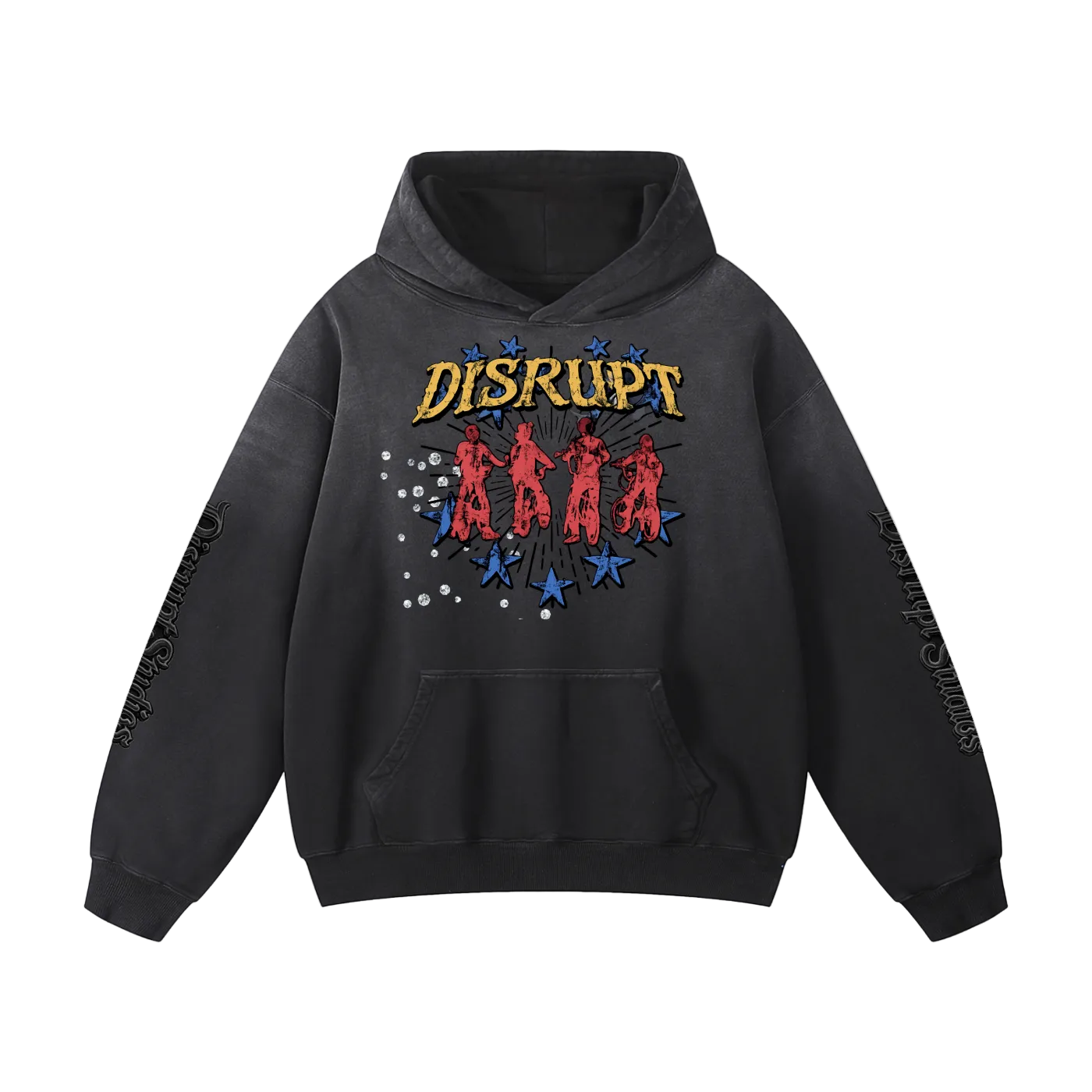 DISRUPT Oversized Graphic Hoodie