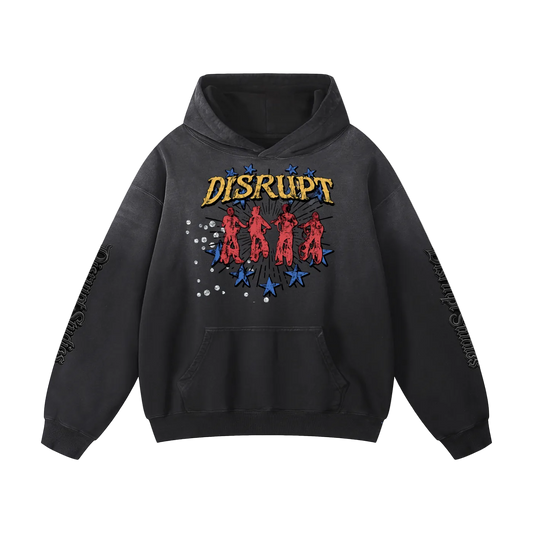 DISRUPT Oversized Graphic Hoodie