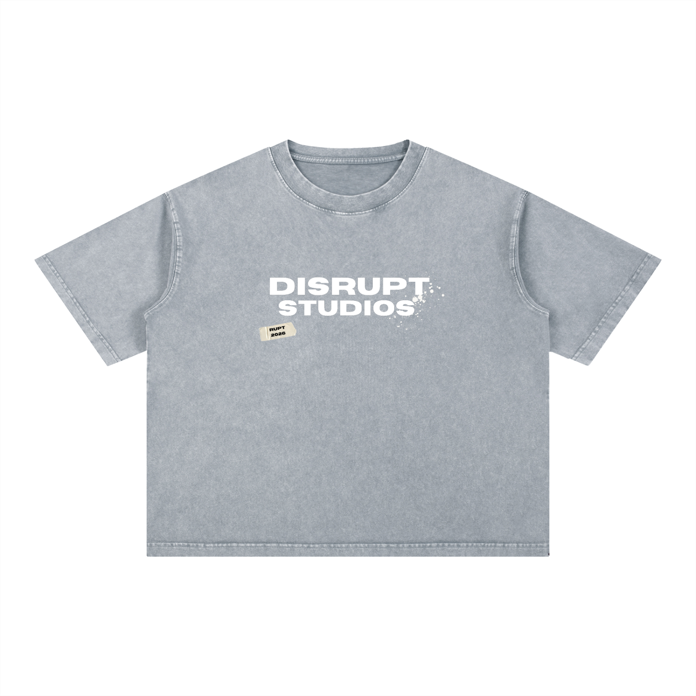 Disrupt Vintage Boxy Tee Oversized