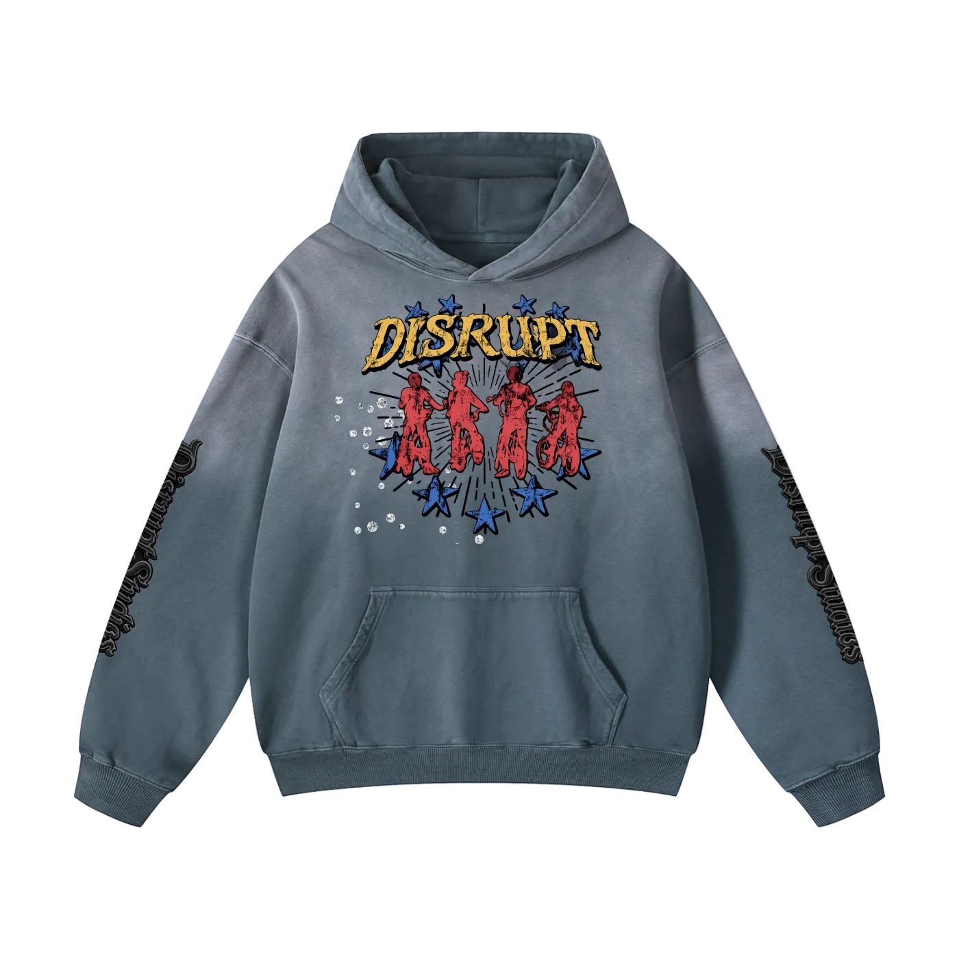 DISRUPT Oversized Graphic Hoodie
