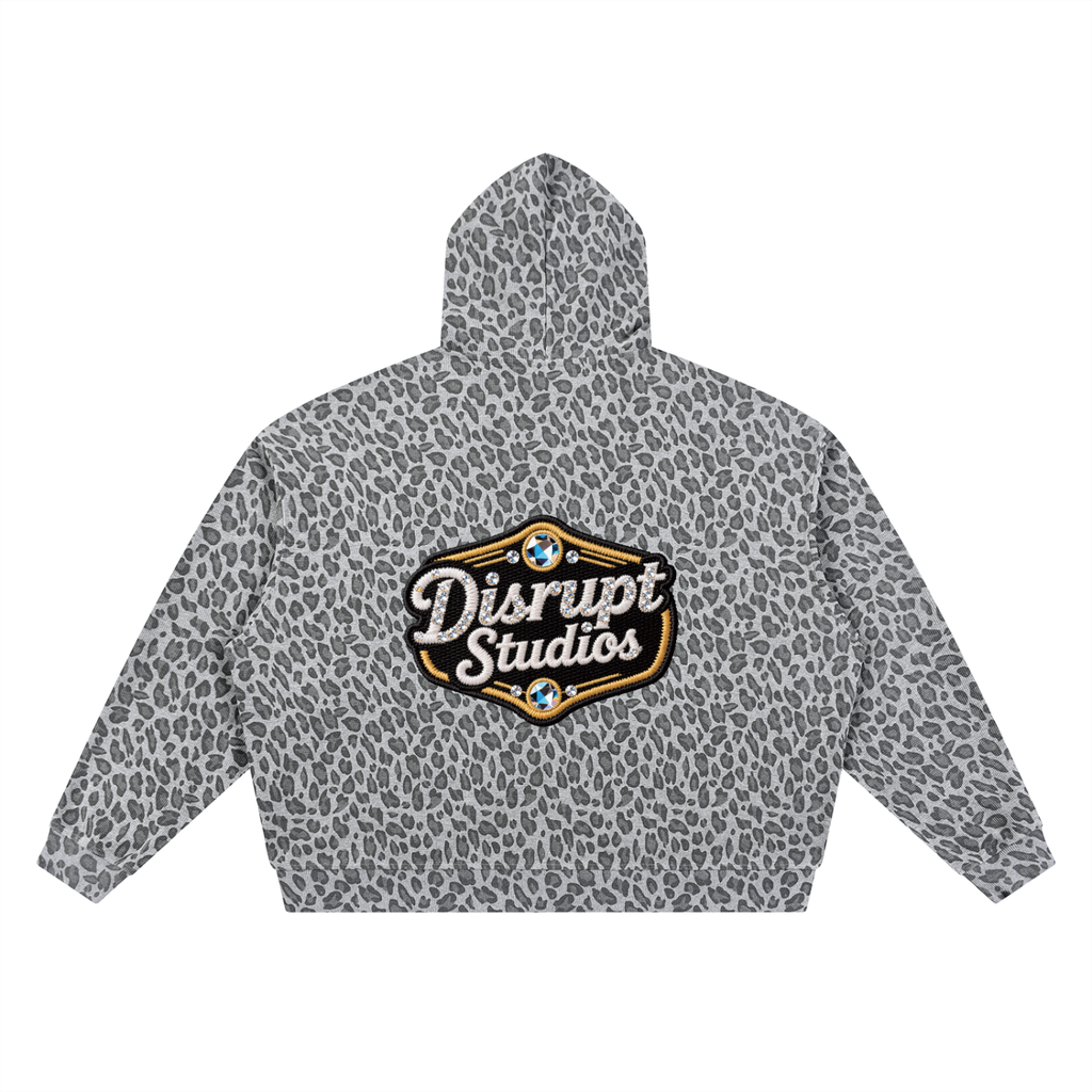 Disrupt Leopard Zip Up