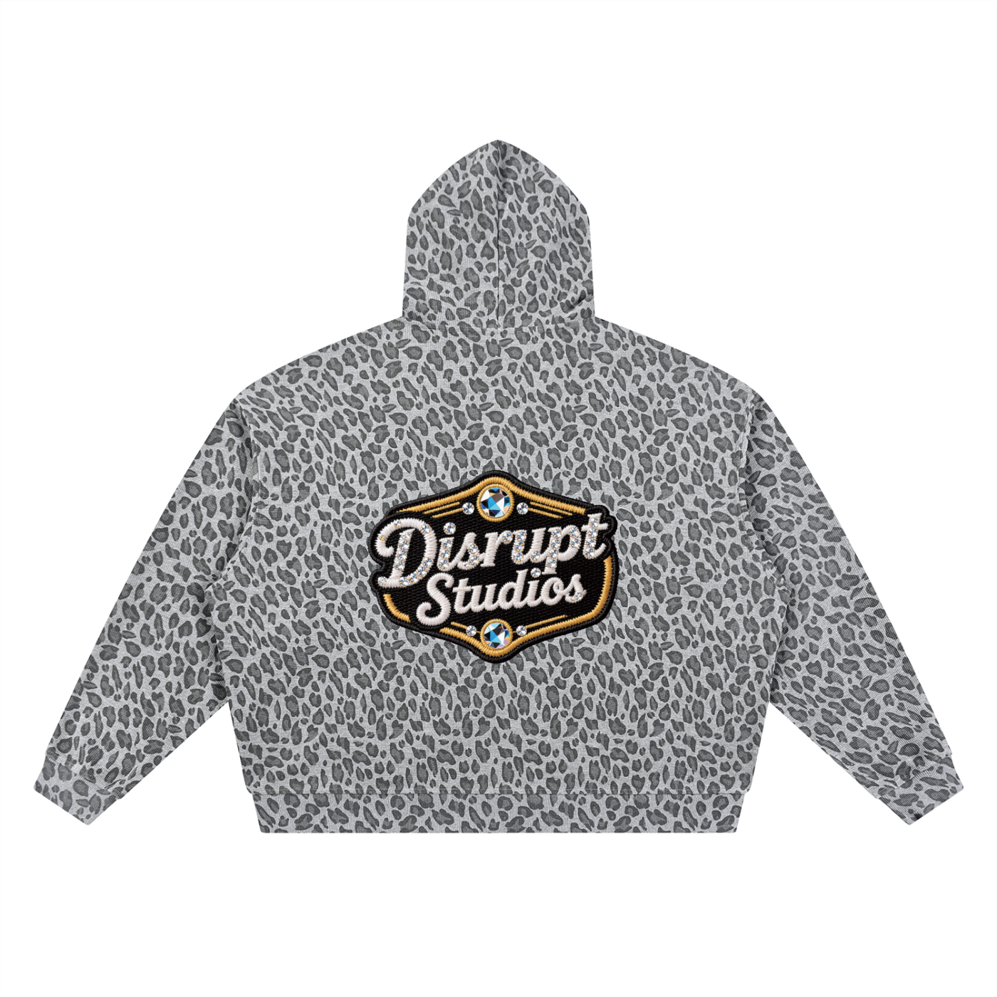 Disrupt Leopard Zip Up