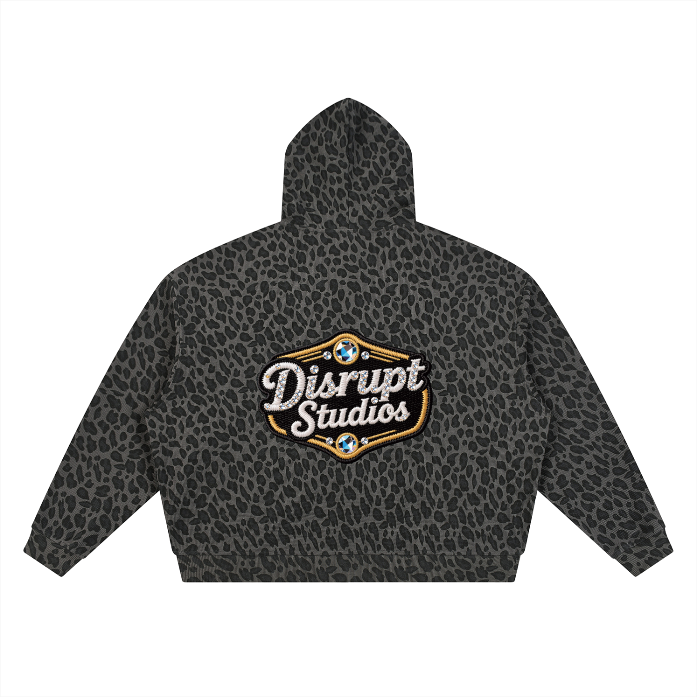Disrupt Leopard Zip Up