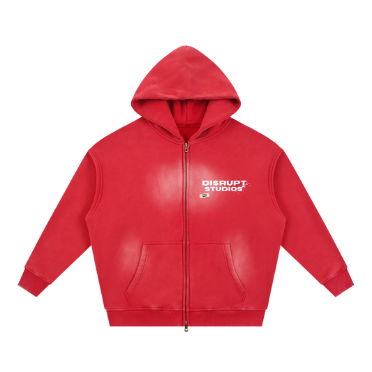 DISRUPT Two-way Zipper (Red)
