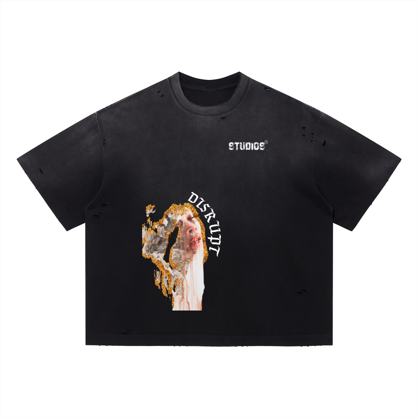 Disrupt Vintage Boxy Oversized Tee